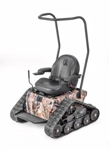 All terrain off road outdoor wheelchair camo track chair