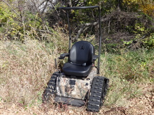 All terrain off road outdoor wheelchair track chair camo