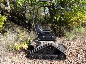 All terrain off road outdoor wheelchair track chair camo