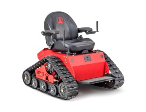 All terrain off road outdoor wheelchair red track chair